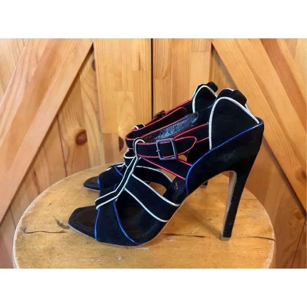 JEROME C.ROUSSEAU MADE IN ITALY HEELS SZ 38/8